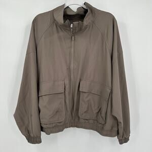 Old Navy Active‎ Womens Jacket Size 3X Stretchtech Athleisure Zip Up Performance